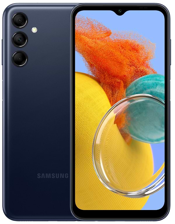 Фото - Смартфон Samsung Galaxy M14 5G 4/64Gb Dark Blue (SM-M146BDBUSEK) Фото - Смартфон Samsung Galaxy M14 5G 4/64Gb Dark Blue (SM-M146BDBUSEK)