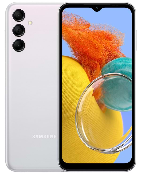 Фото - Смартфон Samsung Galaxy M14 5G 4/64Gb Silver (SM-M146BZSUSEK) Фото - Смартфон Samsung Galaxy M14 5G 4/64Gb Silver (SM-M146BZSUSEK)