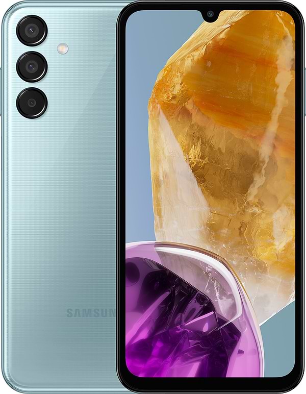 Фото - Смартфон Samsung Galaxy M15 4/128Gb 5G Light Blue (SM-M156BLBUEUC)