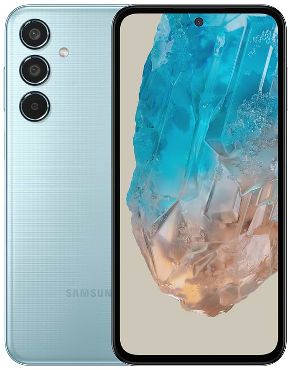 Фото - Смартфон Samsung Galaxy M35 5G 6/128Gb Light Blue (SM-M356BLBBEUC)