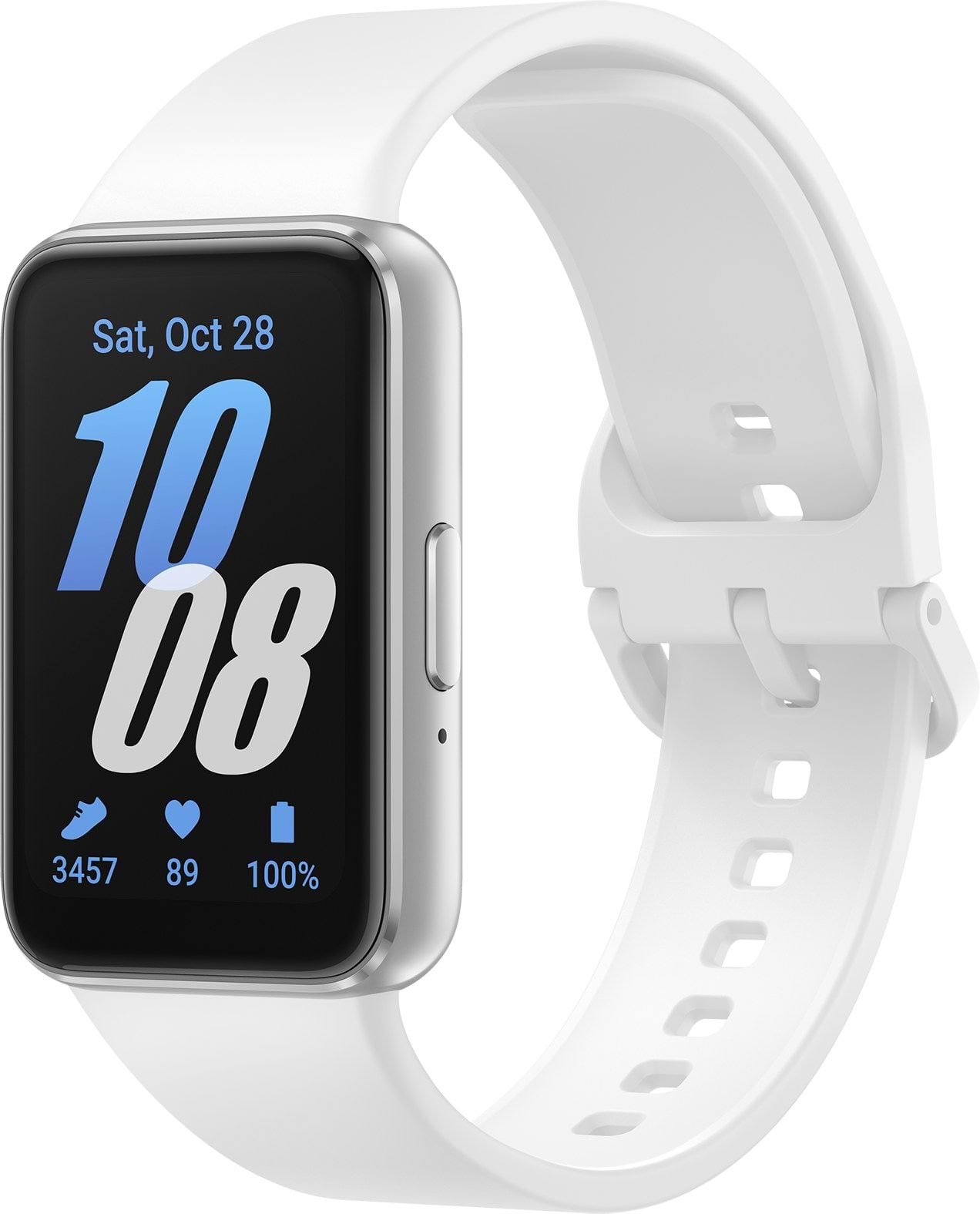 Фитнес-браслет Samsung Galaxy Fit3 Silver (SM-R390NZSASEK) - Фото 1