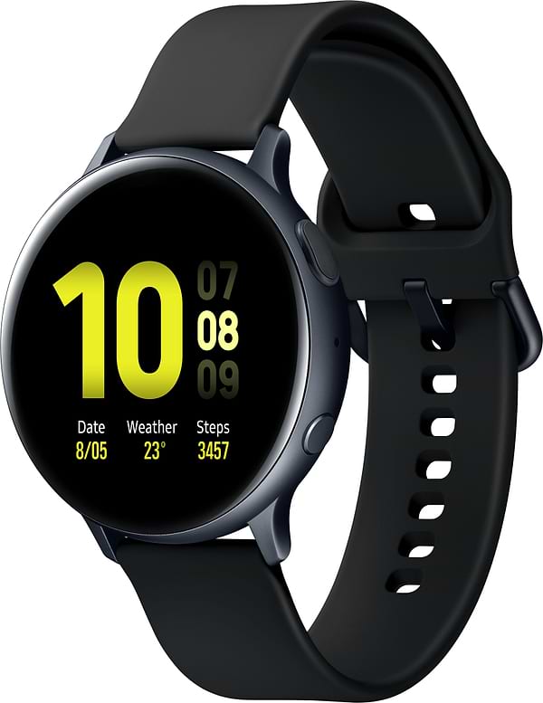 Фото - Смарт-годинник Samsung Galaxy Watch Active 2 44mm Aluminium Black (SM-R820NZKASEK)