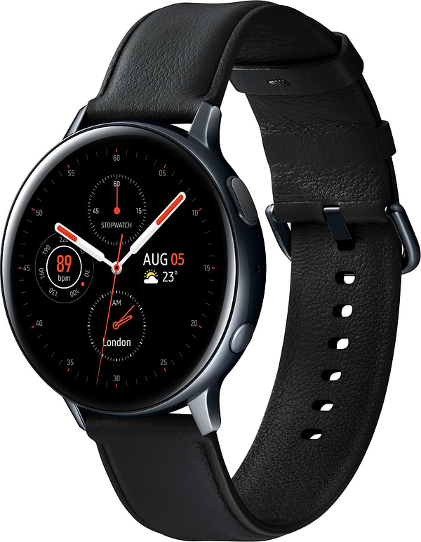 Фото - Смарт-часы Samsung Galaxy Watch Active 2 44mm Stainless Steel Black (SM-R820NSKASEK)