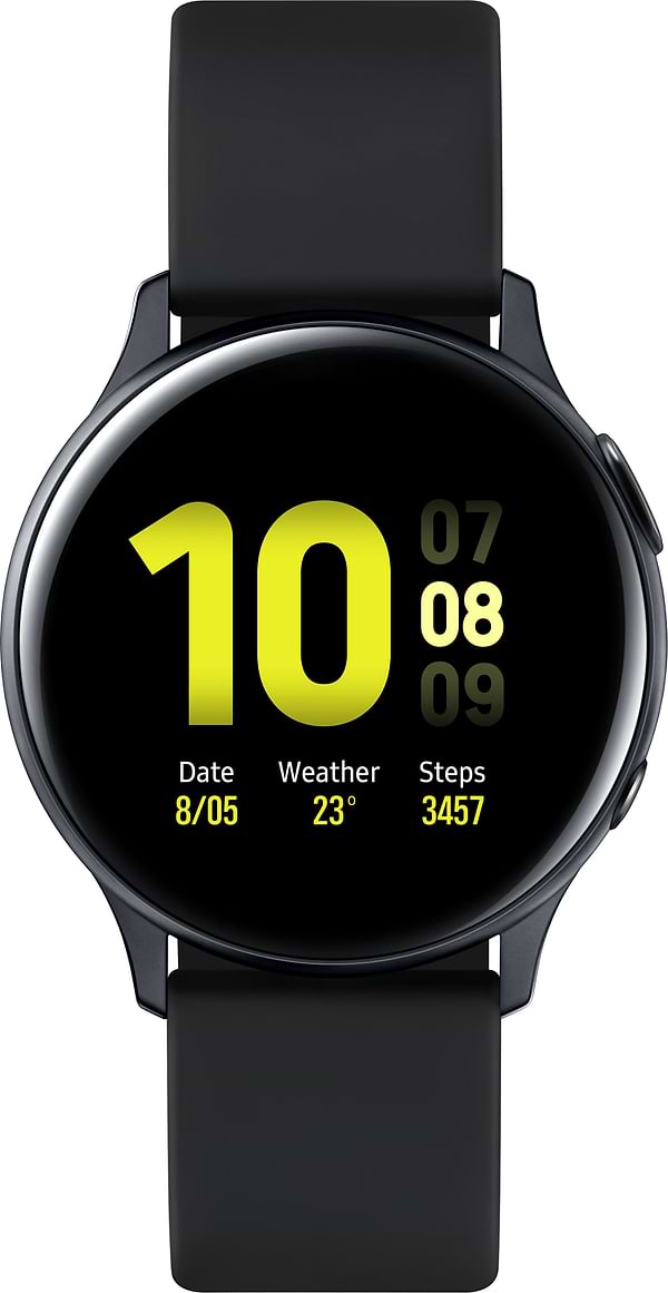 Фото - Смарт-годинник Samsung Galaxy Watch Active 2 40mm Aluminium Aqua Black (SM-R830NZKASEK)