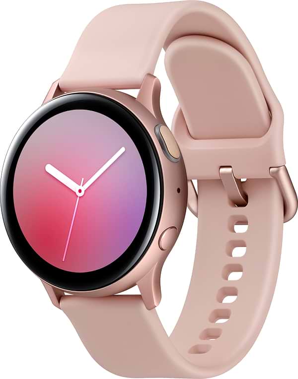 Samsung galaxy smartwatch active rose gold sale