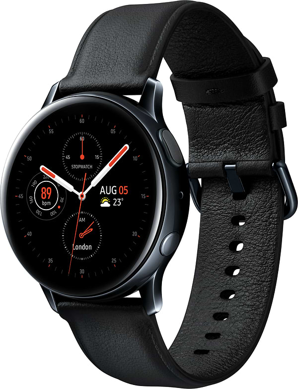 Smartwatch samsung galaxy watch active black sale