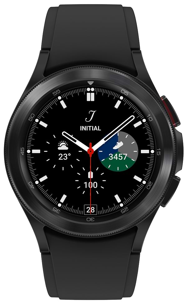 Фото - Смарт-годинник Samsung Galaxy Watch 4 Classic 42mm Black (SM-R880NZKASEK)