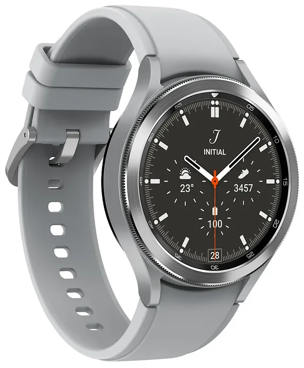 Фото - Смарт-годинник Samsung Galaxy Watch 4 Classic 46mm Silver (SM-R890NZSASEK)