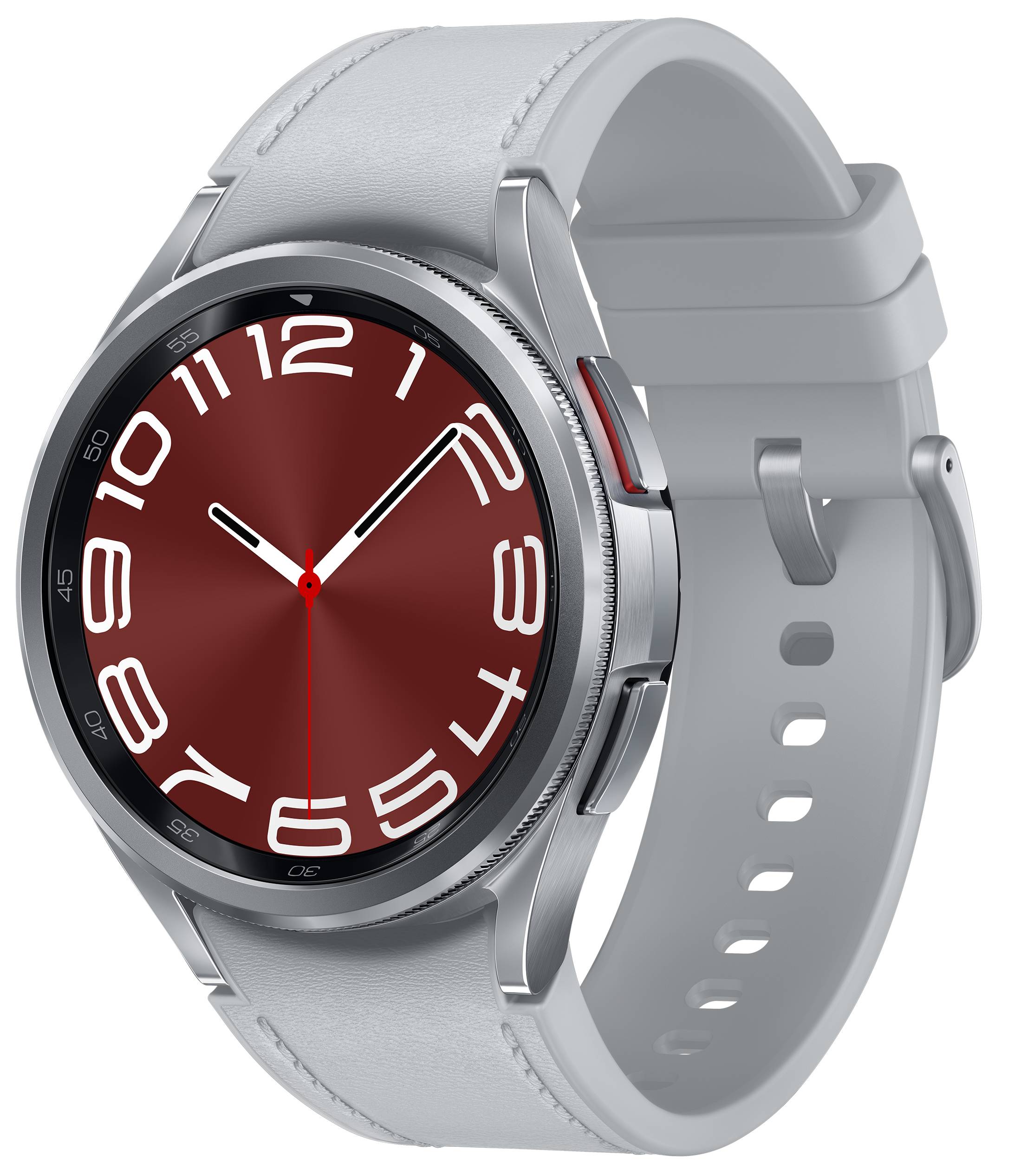 Смарт-годинник Samsung Galaxy Watch6 Classic 43mm Silver (SM-R950NZSASEK) - Фото 1