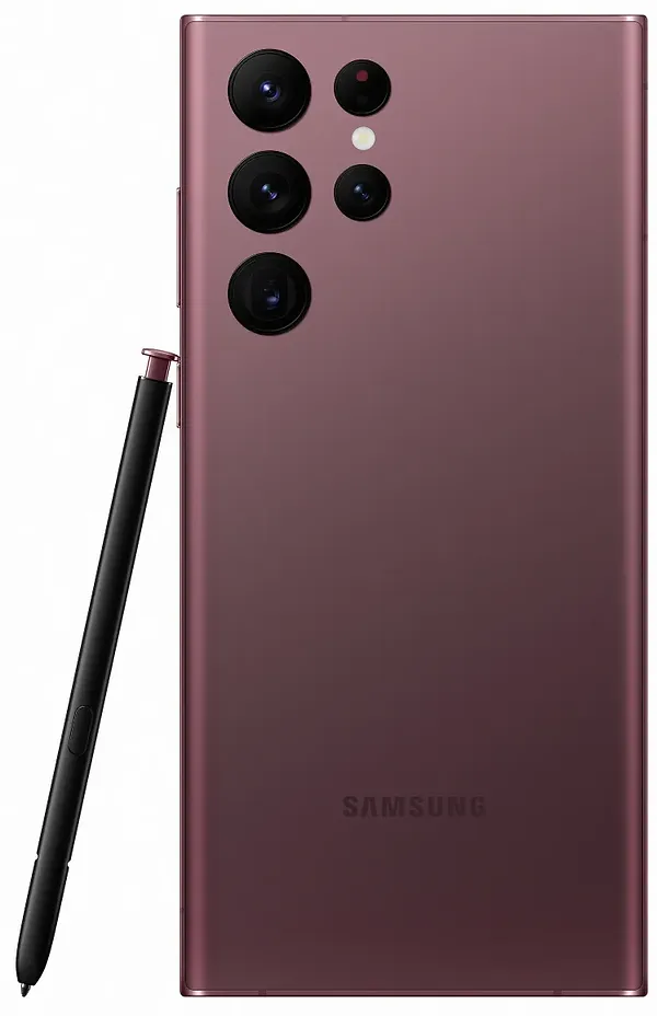 Фото - Смартфон Samsung Galaxy S22 Ultra 8/128Gb Burgundy (SM-S908BDRDSEK)
