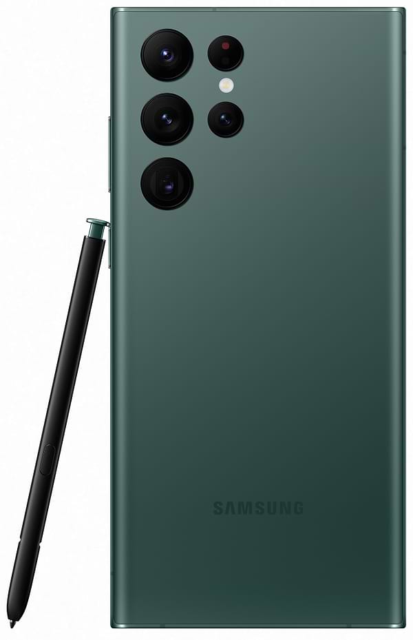 Фото - Смартфон Samsung Galaxy S22 Ultra 8/128Gb Green (SM-S908BZGDSEK)