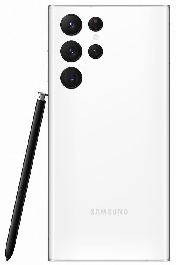 Фото - Смартфон Samsung Galaxy S22 Ultra 8/128Gb Phantom White (SM-S908BZWDSEK)