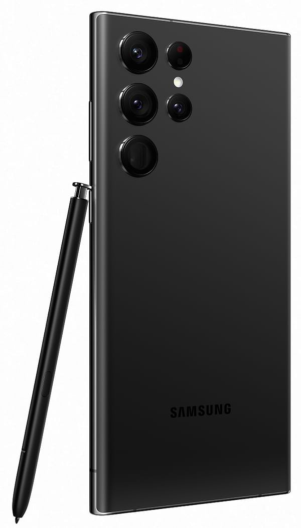 Фото - Смартфон Samsung Galaxy S22 Ultra 12/256Gb Phantom Black (SM-S908BZKGSEK)