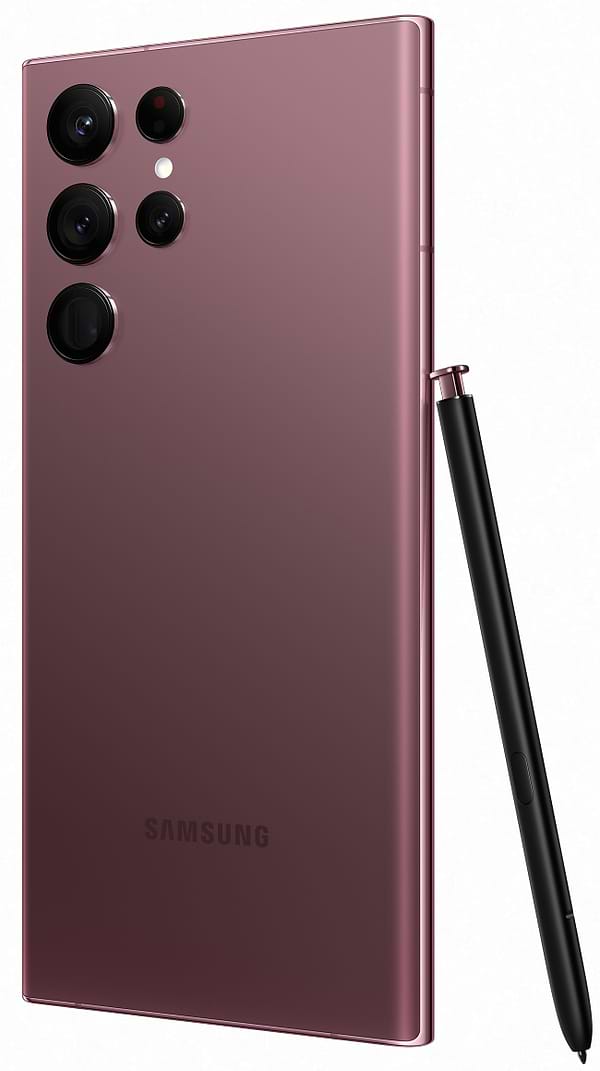 Фото - Смартфон Samsung Galaxy S22 Ultra 8/128Gb Burgundy (SM-S908BDRDSEK)