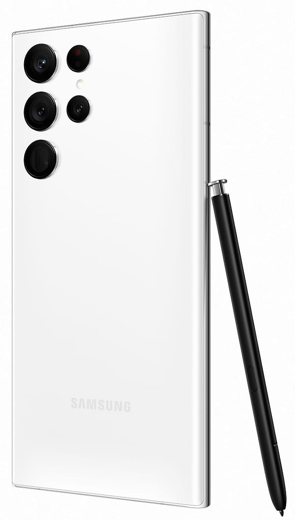 Фото - Смартфон Samsung Galaxy S22 Ultra 8/128Gb Phantom White (SM-S908BZWDSEK)