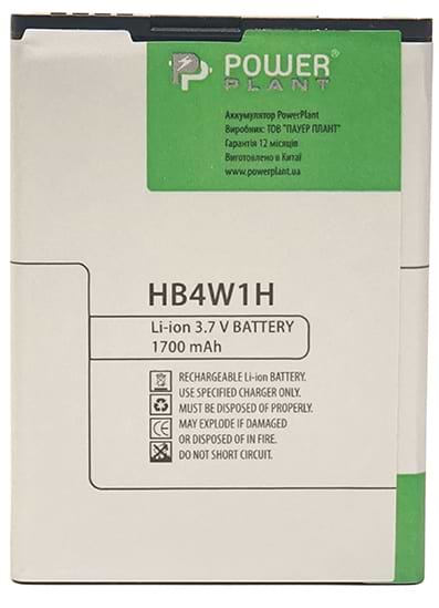 Фото - Аккумулятор для мобильного телефона PowerPlant Huawei Ascend G510 (HB4W1H) 1700mAh (SM150038)