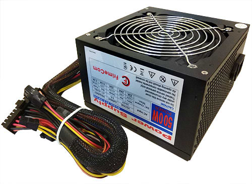 Блок живлення для ПК FrimeCom 500W (SM500R) - Фото 1