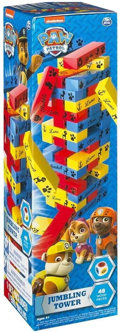 Настільна гра (5-7 років) Spin Master дженга Щенячий патруль (SM98270/6035863)