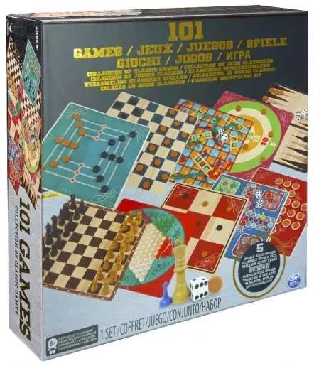 Настільна гра (5-7 років) Spin Master 101 гра (SM98377/6033154)