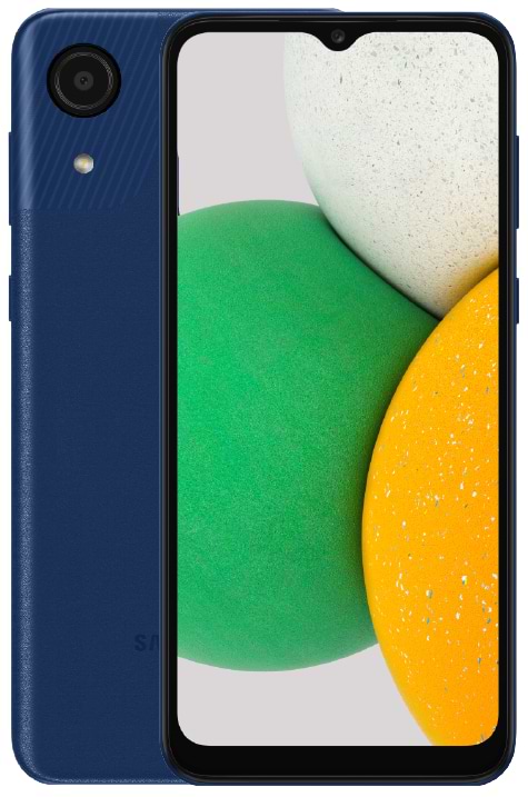 Фото - Смартфон Samsung Galaxy A03 Core 2/32Gb Blue (SM-A032FZBDSEK)
