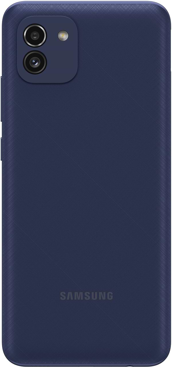 Фото - Смартфон Samsung Galaxy A03 3/32Gb Blue (SM-A035FZBDSEK)
