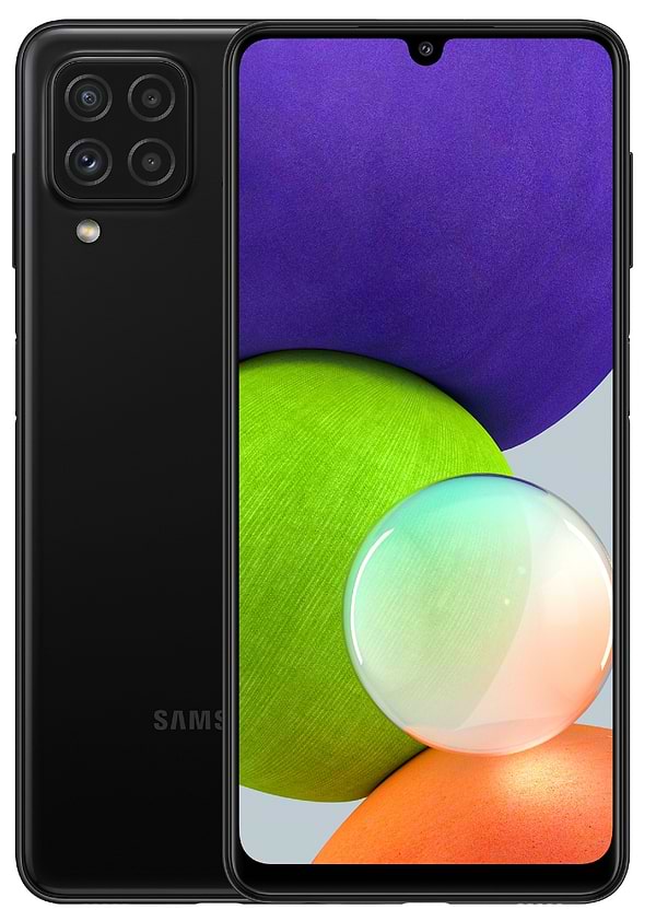 Фото - Смартфон Samsung Galaxy A22 4/64Gb Black (SM-A225FZKDSEK)