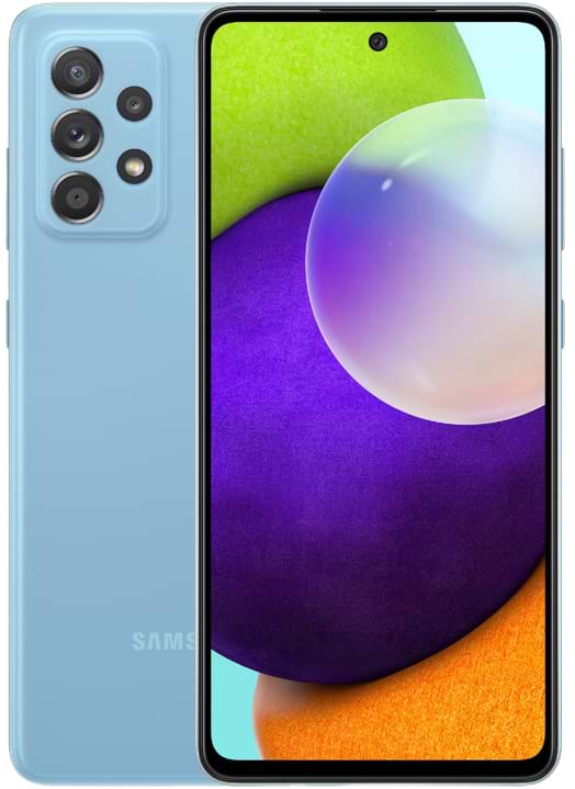 Фото - Смартфон Samsung Galaxy A52 4/128Gb Blue (SM-A525FZBDSEK)