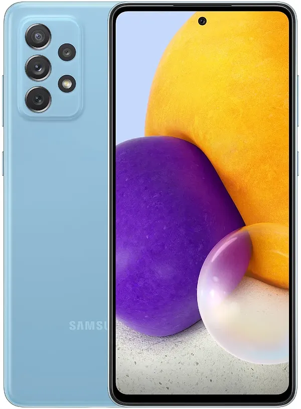 Фото - Смартфон Samsung Galaxy A72 6/128Gb Blue (SM-A725FZBDSEK)