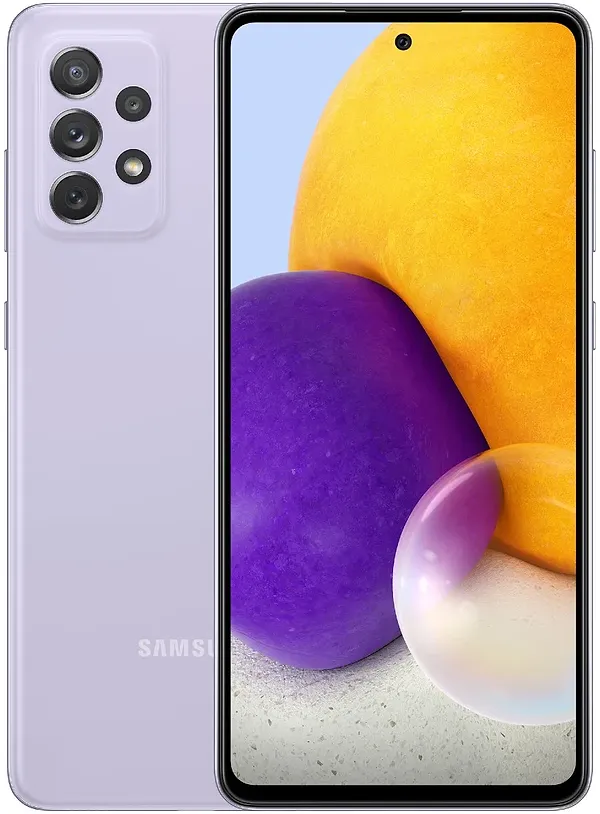 Фото - Смартфон Samsung Galaxy A72 6/128Gb Light Violet (SM-A725FLVDSEK)