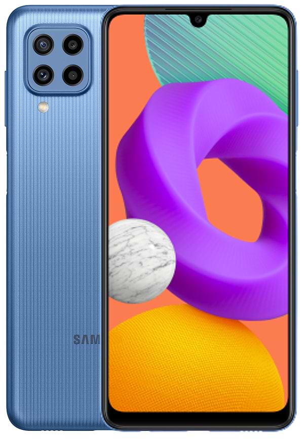 Фото - Смартфон Samsung Galaxy M22 4/128Gb Light Blue (SM-M225FLBGSEK)