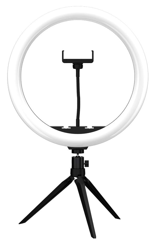 Фото - Набор для блогера Lovely Stream Кольцевая LED лампа 12'' c триногой (31020) Фото - Набор для блогера Lovely Stream Кольцевая LED лампа 12'' c триногой (31020)