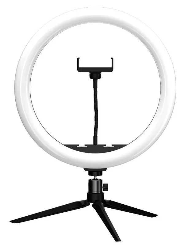 Фото - Набор для блогера Lovely Stream Кольцевая LED лампа 12'' c триногой (31020)