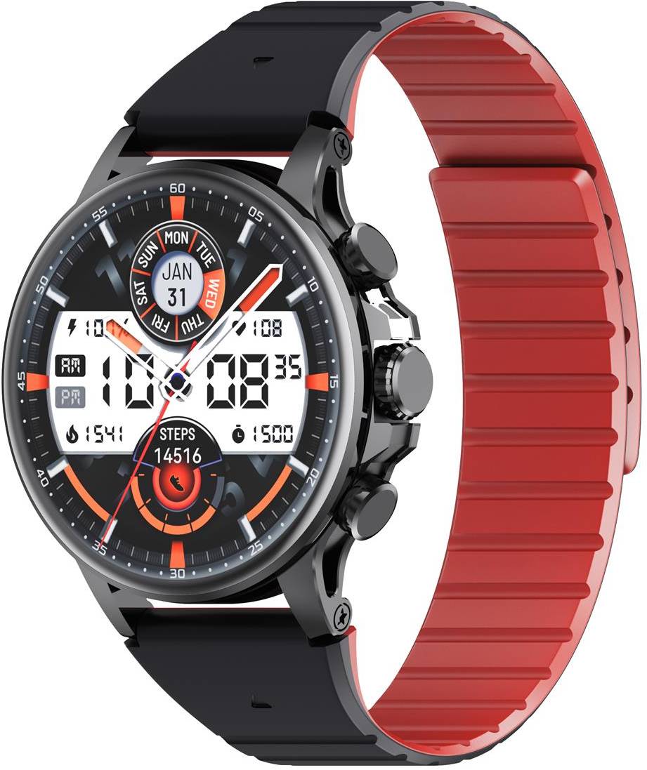 Смарт-часы iMiki Holo Ultra Black Magnetic Strap - Фото 1