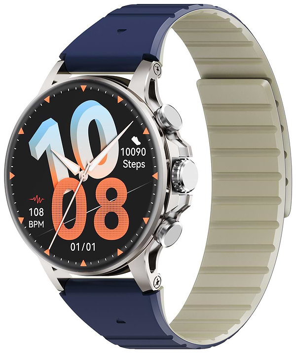 Фото - Смарт-часы iMiki Holo Ultra Silver Magnetic Strap Фото - Смарт-часы iMiki Holo Ultra Silver Magnetic Strap