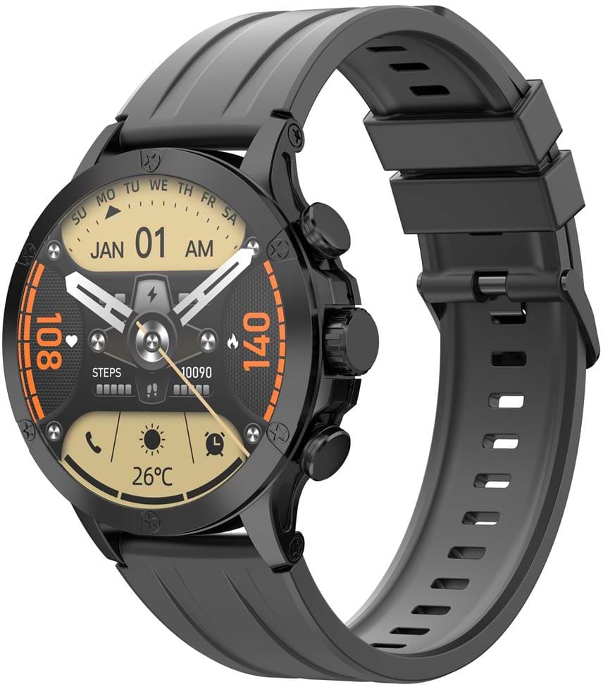Смарт-часы iMiki XPLORER Pro Black Silicone strap - Фото 1