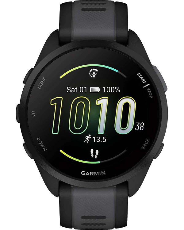 Фото - Смарт-часы Garmin Forerunner 165 GPS Black/Slate Grey (010-02863-20)