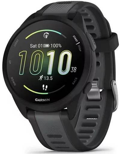 Смарт-годинник Garmin Forerunner 165 GPS Black/Slate Grey (010-02863-20) - Фото 1