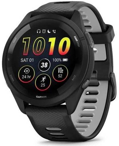 Смарт-часы Garmin Forerunner 265 Black (010-02810-10) - Фото 1