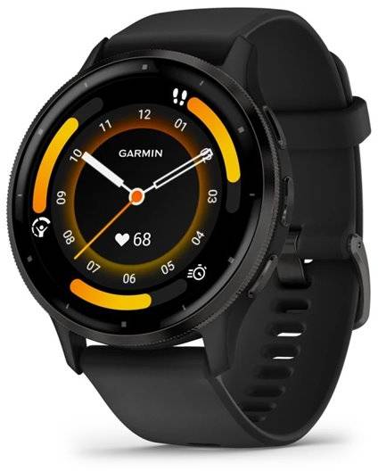 Фото - Смарт-годинник Garmin Venu 3 Black+Slate (010-02784-01)
