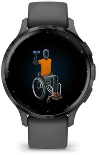 Фото - Смарт-годинник Garmin Venu 3S Pebble Gray + Slate (010-02785-00)