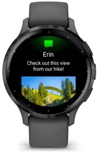 Фото - Смарт-годинник Garmin Venu 3S Pebble Gray + Slate (010-02785-00)