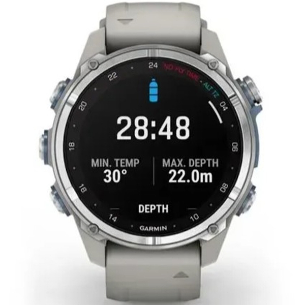 Фото - Смарт-годинник Garmin Descent Mk3 43mm Grey (010-02753-04)
