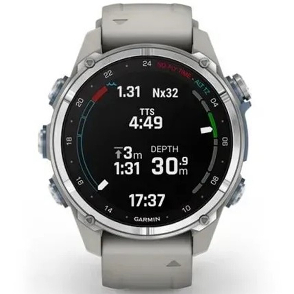 Фото - Смарт-годинник Garmin Descent Mk3 43mm Grey (010-02753-04)