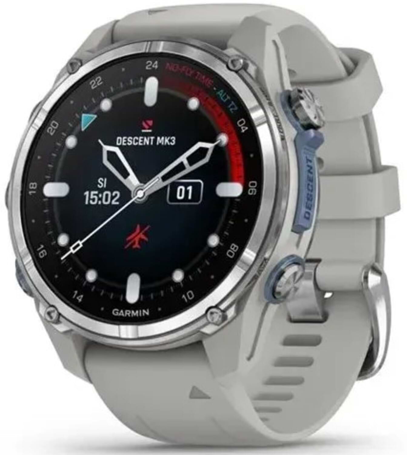 Смарт-годинник Garmin Descent Mk3 43mm Grey (010-02753-04) - Фото 1