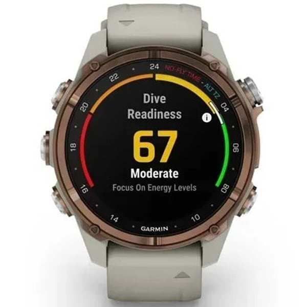 Фото - Смарт-годинник Garmin Descent Mk3i 43mm Bronze Titanium (010-02753-14)