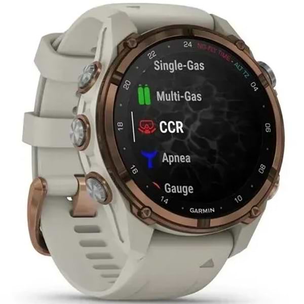 Фото - Смарт-годинник Garmin Descent Mk3i 43mm Bronze Titanium (010-02753-14)