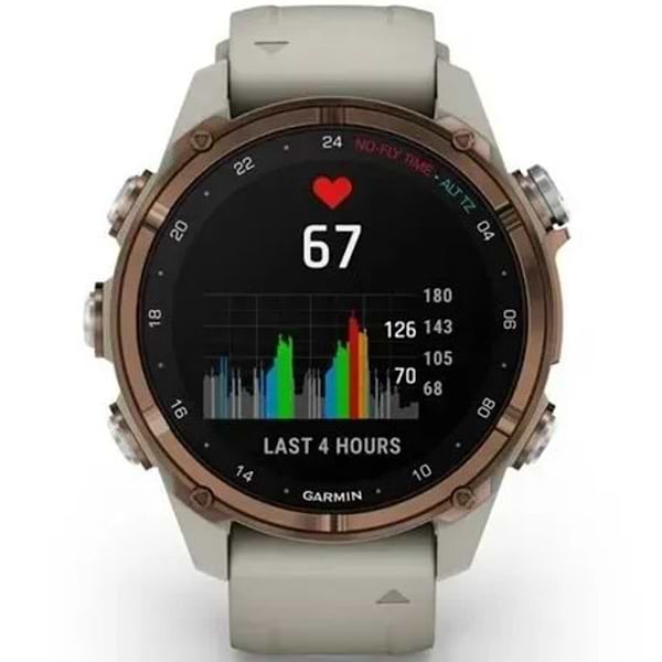 Фото - Смарт-годинник Garmin Descent Mk3i 43mm Bronze Titanium (010-02753-14)