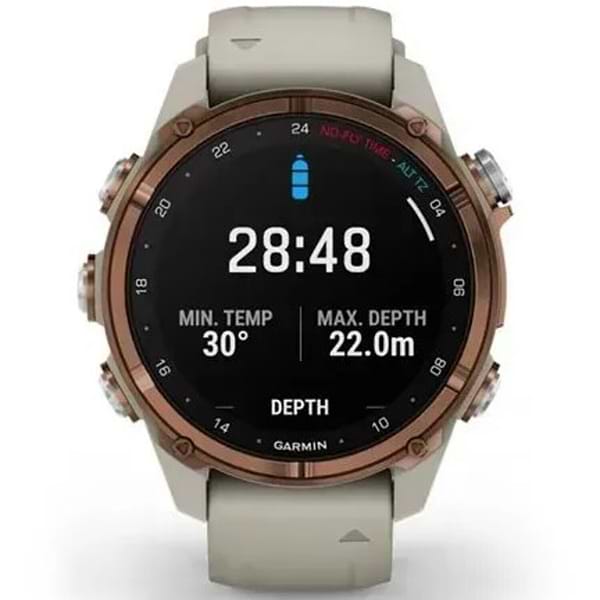 Фото - Смарт-годинник Garmin Descent Mk3i 43mm Bronze Titanium (010-02753-14)