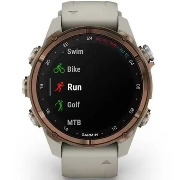 Фото - Смарт-годинник Garmin Descent Mk3i 43mm Bronze Titanium (010-02753-14)
