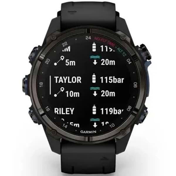 Фото - Смарт-годинник Garmin Descent Mk3i 43mm Carbon Grey (010-02753-11)